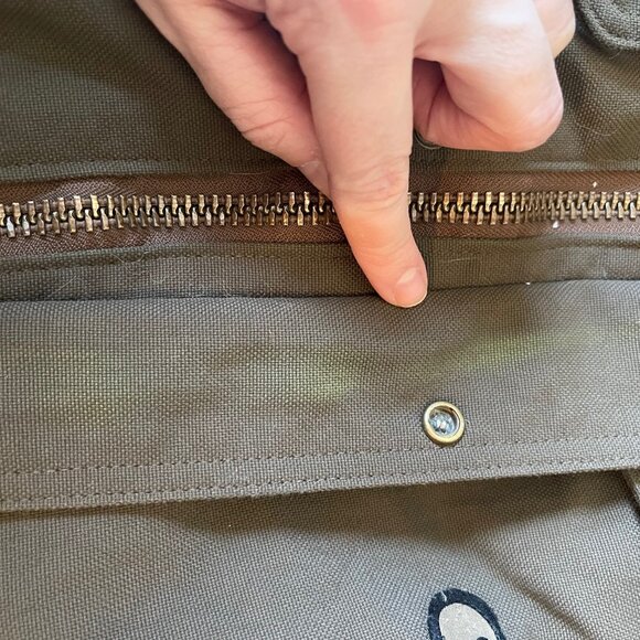 Vintage CARHARTT 4 Pocket Quilt Lined Chore Field Jacket Brown Mens XL Reg T3 - Picture 15 of 16